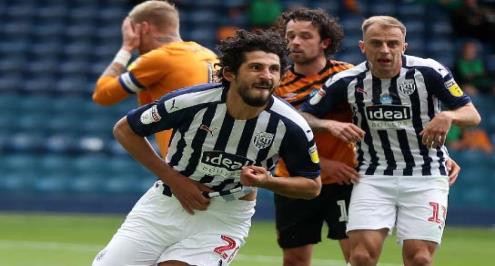 حجازي خارج قائمة وست بروميتش لمباراة إيفرتون للإصابة